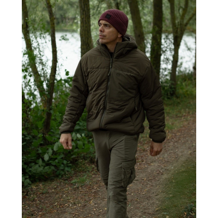 Korda Bunda Insulated Hooded Jacket Dark Olive