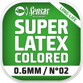 Amortizér Super Latex Colored 6m 0,5mm White