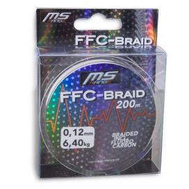 MS Range šňůra FFC-Braid 0,09 mm 200 m čirá