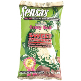 Sensas Krmení Crazy Bait Sweet Strawberry 1kg