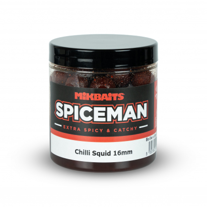 Mikbaits Spiceman Boilie v Dipu 250ml Chilli Squid 