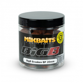 Mikbaits BiG boilie rozpustné 250ml - BigB Broskev Black pepper 20mm