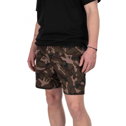 Fox Koupací Kraťasy Black Camo LW Swim Shorts