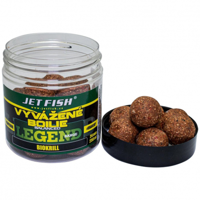 Jet Fish Boilies Legend Range Vyvážené 20mm 250ml