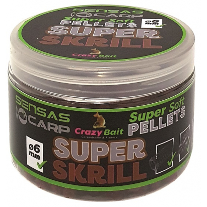 Sensas Pelety Super Soft Super Krill krill 60g