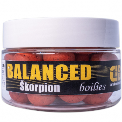 Carp Inferno Balanced Boilie 200 ml Škorpion