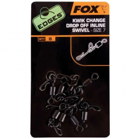 Fox Rychloobratlík Edges Kwik Change Inline Swivel vel.7 8ks