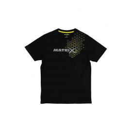 Matrix Hex Print T-Shirt (Black)