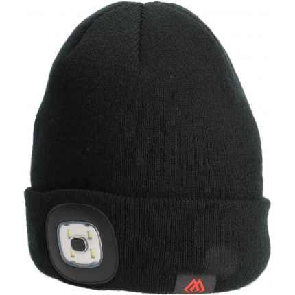 Mikado Zimní Čepice Led Beanie Černé 