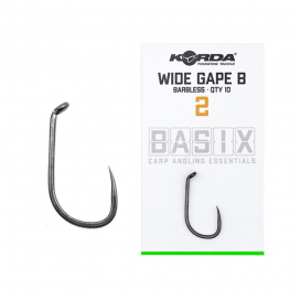 Korda Háčky Basix Wide Gape Barbless