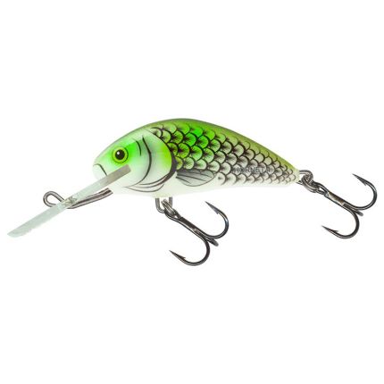 Salmo Wobler Hornet Floating Olive Hot Spot