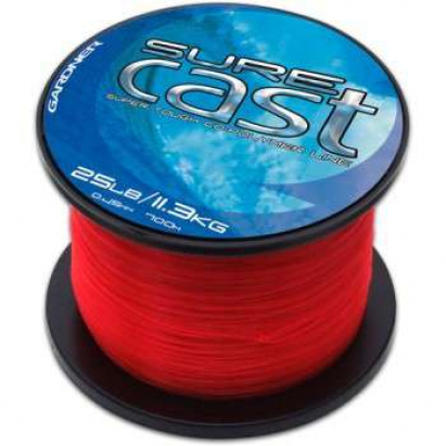 Gardner Vlasec Sure Cast Red|1030m/0,35mm (15lb)