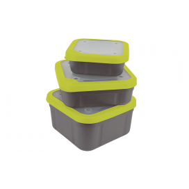 Matrix Bait Boxes - Grey/Lime