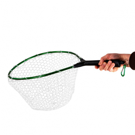 Snowbee Podběrák S Gumovou Síťkou A Magnetem Rubber Mesh Hand Trout Net Medium