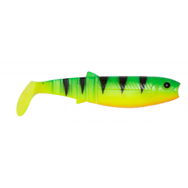 Savage Gear Gumová nástraha Cannibal Shad Firetiger velikost: 8cm, hmotnost: 5g