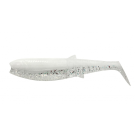 Savage Gear Gumová Nástraha Cannibal Shad White Flash 10cm 9g