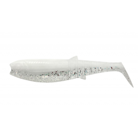 Savage Gear Gumová Nástraha Cannibal Shad White Flash 10cm 9g