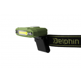 Delphin Čelová Lampa Razor USB UC