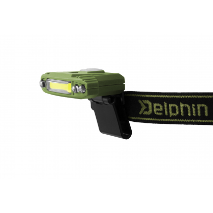 Delphin Čelová Lampa Razor USB UC