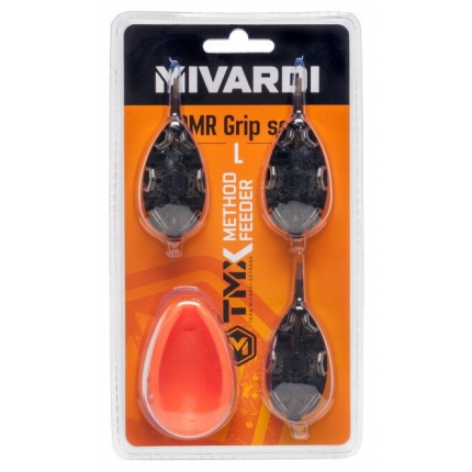 Mivardi Method Feeder Set QMR Grip L 30 g + 40 g + 50 g + Formička