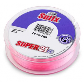 Sufix Super 21 Fluorocarbon 50 m kg růžový