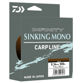 Daiwa Vlasec Infinity Sinking Mono Olive 500m 0,30mm 6,90kg