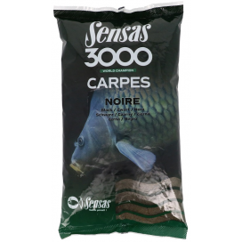 Sensas Krmení 3000 Carpes Noir 1kg