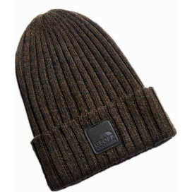 Čepice Geoff Anderson WizWool Njal beanie hnědá