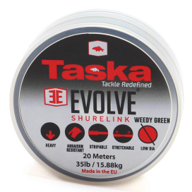 Taska Evolve - Shurelink komb. návazcový materiál zelený 20m 20lb