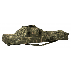 THREE COMPARTMENT HOLDALL 135cm OXFORD 1200D - Jaxon Pouzdro na pruty CAMO 3 kom XRT