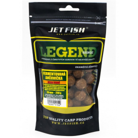 Jet Fish Boilies Legend Range Extra Tvrdé Fermentovaná Ančovička 250g