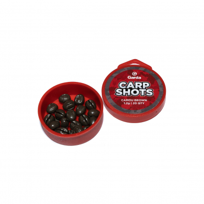 Garda Carp Shots - Carp Shots camou brown 1,2g 20ks