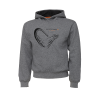 Savage Gear Mikina Junior Jaw Hoodie Grey Melange