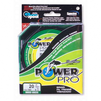 Power Pro Pletená Šňůra 0.76mm 95kg zelená 1m