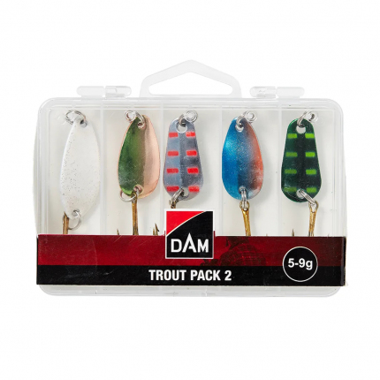 DAM  Sada třpytek Trout Pack 5ks 5-9g