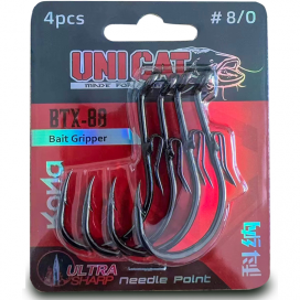 Uni Cat háček BTX 88 Bait Gripper 6/0 4ks