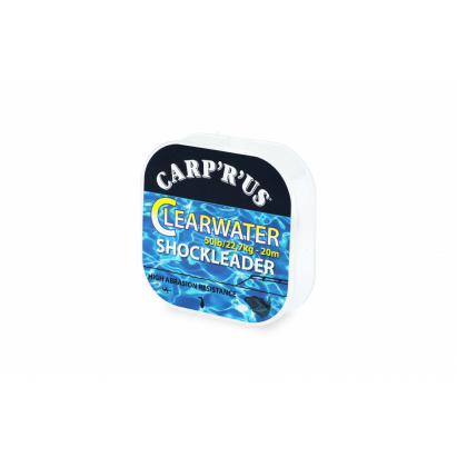 Carp´R´Us Clearwater Shock Leader - 50lb, 20m