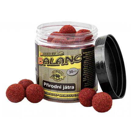 Carp Servis Václavík Boilies Balanc Přírodní Játra 120 g 30 mm