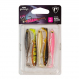 Fox Rage Gumová Nástraha Ultra UV Mixed Colour Packs Slick Shad 5ks velikost: 9cm