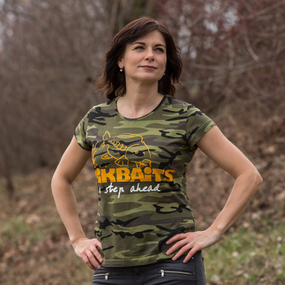 Mikbaits Tričko Dámské Camou Ladies Team