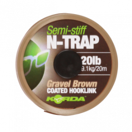 Korda návazcová šňůra N-TRAP Semi -Stiff