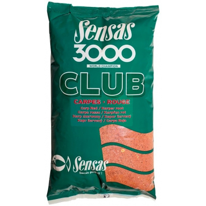 Sensas Krmení 3000 Club Kapr Červený 1 kg