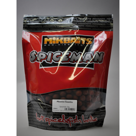 Mikbaits  big pack - Trvanlivé boilie 20kg Spiceman Pikantní Švestka 24mm