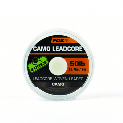 Fox Šňůrka Edges Camo Leadcore 50lb 25m