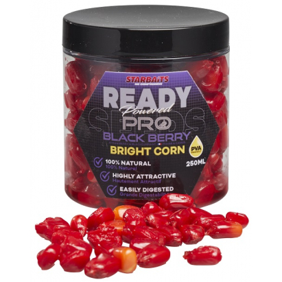 Starbaits Kukuřice Bright Ready Seeds Pro Blackberry 250ml