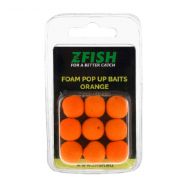 Zfish Pěnová Nástraha Foam Pop up Baits Orange 15mm