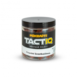 Mikbaits TactiQ měkčené pelety 250ml - Pikantní švestka 10mm