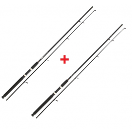 NGT Prut Carp Stalker Rod black 2,4 m (8 ft) 2 lb 1+1