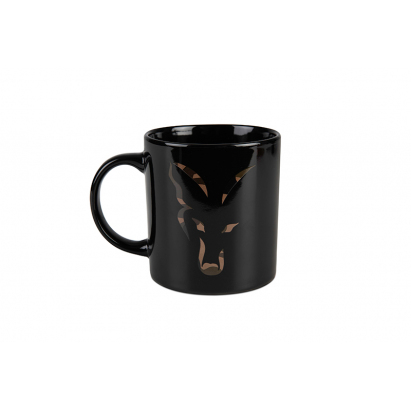 Fox Hrnek Black And Camo Head Ceramic Mug 350ml