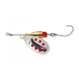 Cormoran Třpytka Bullet Single Hook Silver Red 1-3g